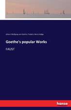 Goethe's popular Works