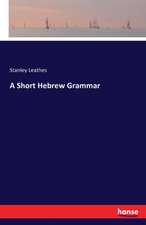 A Short Hebrew Grammar