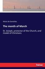 The month of March