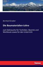 Die Baumaterialien-Lehre
