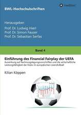 Einführung des Financial Fairplay der UEFA