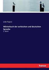 Wörterbuch der serbischen und deutschen Sprache