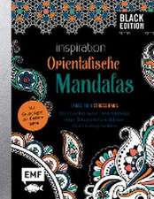 Black Edition: Orientalische Mandalas - 50 Motive und Ornamente aus Tausendundeiner Nacht ausmalen