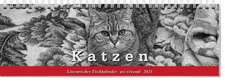 Tischkalender Katzen 2025