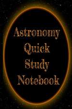 Astronomy Quick Study Notebook