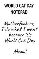 World Cat Day Notepad