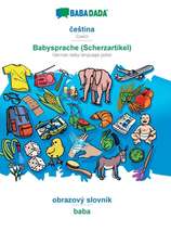 BABADADA, ceStina - Babysprache (Scherzartikel), obrazový slovník - baba