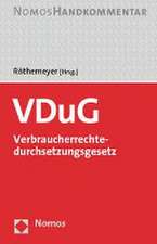 VDuG - Verbraucherrechtedurchsetzungsgesetz