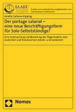 Der portage salarial - eine neue Beschäftigungsform für Solo-Selbstständige?