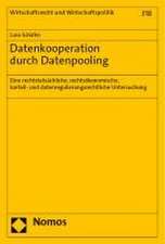 Datenkooperation durch Datenpooling