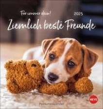 Ziemlich beste Freunde Postkartenkalender 2025 - Für immer dein