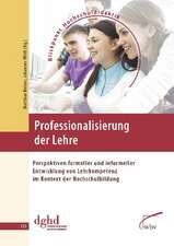 Professionalisierung der Lehre