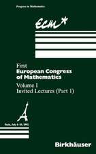 First European Congress of Mathematics Paris, July 6–10, 1992: Vol. I Invited Lectures (Part 1)