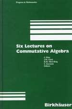 Six Lectures on Commutative Algebra