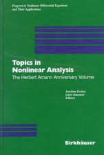 Topics in Nonlinear Analysis: The Herbert Amann Anniversary Volume