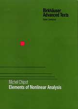 Elements of Nonlinear Analysis