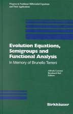 Evolution Equations Semigroups and Functional Analysis: In Memory of Brunello Terreni