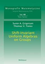 Shift-invariant Uniform Algebras on Groups