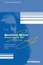 Quantum Spaces: Poincaré Seminar 2007