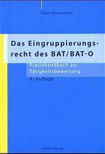 Das Eingruppierungsrecht des BAT / BAT-O