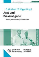 Arzt und Praxisabgabe