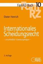 Internationales Scheidungsrecht