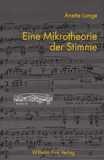 Eine Mikrotheorie der Stimme