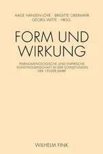 Form und Wirkung