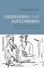 Observieren und Aufschreiben