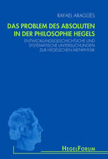 Das Problem des Absoluten in der Philosophie Hegels