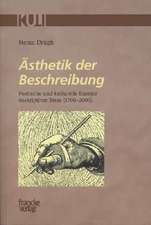 Ästhetik der Beschreibung