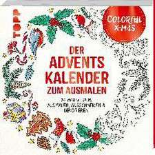 Colorful Christmas - Der Adventskalender zum Ausmalen