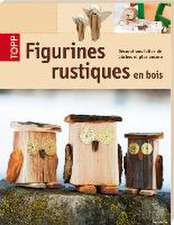 Figurines rustiques en bois