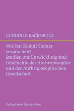 Wie hat Rudolf Steiner gesprochen?