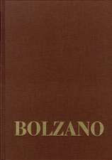 Bernard Bolzano Gesamtausgabe / Reihe III: Briefwechsel / Briefwechsel mit Michael Josef Fesl