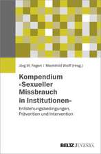 Kompendium »Sexueller Missbrauch in Institutionen«