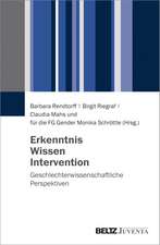 Erkenntnis, Wissen, Intervention