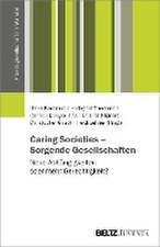 Caring Societies - Sorgende Gesellschaften