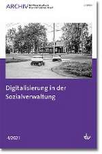 Digitalisierung in der Sozialverwaltung