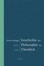 Geschichte der Philosophie im Überblick 1