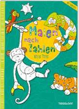 Malen nach Zahlen. Wilde Tiere