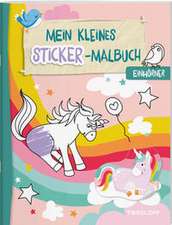 Mein kleines Sticker-Malbuch. Einhörner