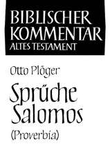 Sprüche Salomos (Proverbia)