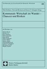 Kommunale Wirtschaft im Wandel - Chancen und Risiken