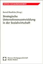 Strategische Unternehmensentwicklung in der Sozialwirtschaft