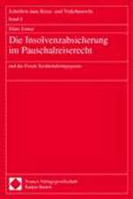 Die Insolvenzabsicherung im Pauschalreiserecht