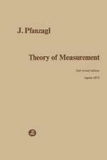 Theory of Measurement