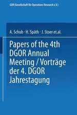 Vorträge der Jahrestagung 1974 DGOR Papers of the Annual Meeting