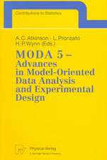 MODA 5 - Advances in Model-Oriented Data Analysis and Experimental Design: Proceedings of the 5th International Workshop in Marseilles, France, June 22–26, 1998