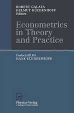 Econometrics in Theory and Practice: Festschrift for Hans Schneeweiß